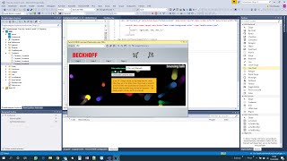 TwinCAT 3 HMI Tutorial HTML Host [upl. by Kermit329]