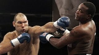 Nikolai Valuev vs Larry Ali Donald Highlights [upl. by Georg]