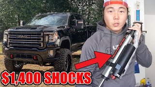 1400 ROUGH COUNTRY VERTEX SHOCKS WORTH THE MONEY AND HYPE [upl. by Jobye]