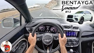 The Bentley Bentayga Speed Edition 12 is an Ode to the W12 POV Drive Review [upl. by Blackmore]