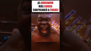 ¡El boxeador más gordo sorprendió a todos [upl. by Lodge700]