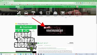 How to Install HeapAdjuster 10 GTA 5 MODS [upl. by Onailerua]