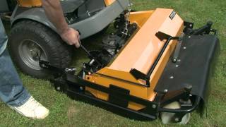 Stiga Park flail mower  lawn rake [upl. by Milena]