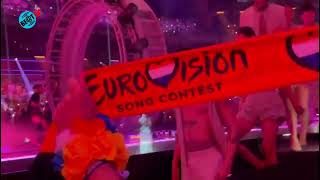 Echte geluid tijdens het Eurovisie Songfestival in Malmö 11 mei 2024 [upl. by Danna]