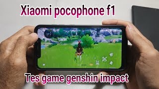 Xiaomi pocophone f1 test game genshin impact lancar❓ MasGan [upl. by Gnuhn]