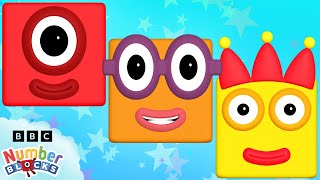 Numberblocks  Patterns and Sequences  Learn to Count  Art Attack [upl. by Aras782]