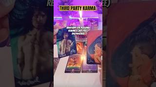 धोखेबाज़ पार्टनर का हुआ ये हाल 💯THIRD PARTY KARMA❤️NO CONTACT tarot love viral shorts shortvideo [upl. by Atikihs]