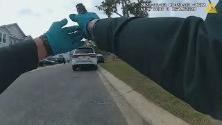 Deputy Spooked by Falling Acorn Fires Gun at Suspect [upl. by Latsyk391]