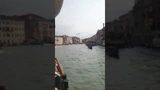 On the Vaporetto grand canal Venice [upl. by Hussein]