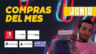 COMPRAS del MES  Junio  ÚLTIMAS ADQUISICIONES  SWITCH GBA DS 3DS PS4 Y PS5 [upl. by Roswell452]