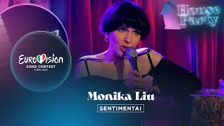 Monika Liu  Sentimentai Stripped Back Version  Lithuania 🇱🇹  Eurovision House Party 2022 [upl. by Nwad]