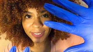 ASMR Dermatologist Skin MappingAssessment w gloves  Jamaican Accent [upl. by Sokem]