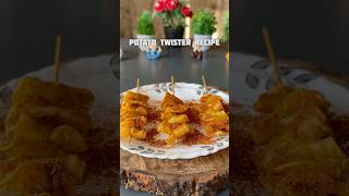 Trending recipe of crispy potato twister shorts potato recipe crispy snacks [upl. by Fong]