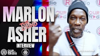 MARLON ASHER Trinidads Reggae Icon is Safe  Live on The Grind Interview [upl. by Notgnirra]