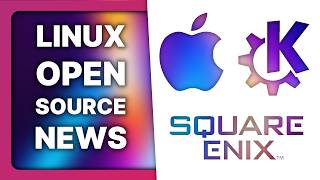 KDEs goals Apple amp Google giant fines Square Enix funds a Linux distro Linux amp Open Source News [upl. by Karina]