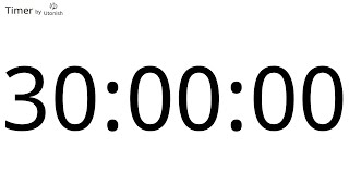 30 Hour Countdown Timer [upl. by Ataynek64]