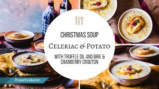 Celeriac and Potato Christmas Soup [upl. by Ahso]