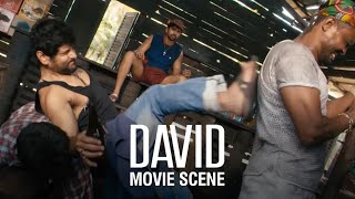 Watch the epic fight scene of Vikram with the gang  David  Movie Scene [upl. by Summons]