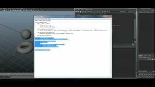 Maya Python scriptJob example [upl. by Rennug343]