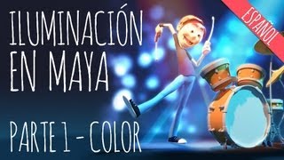 Cómo Iluminar y Renderizar en Maya  Parte 1 [upl. by Karli]