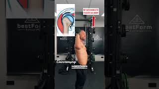 🔺SCHULTERÜBUNGEN🔺DAS RETTET DEINE SCHULTER shoulderworkout shoulderpain [upl. by Eecram84]