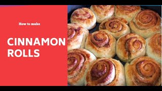 HOW TO MAKE CINNAMON ROLLS A Step by Step Guide [upl. by Regen207]