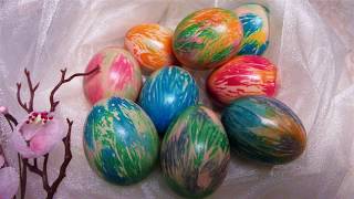 Jednostavno i zanimljivo bojanje uskršnjih jajaSimple coloring easter eggs [upl. by Eerpud651]