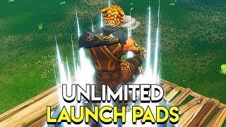 UNLIMITED LAUNCH PADS  Fortnite Blitz Gamemode [upl. by Dael]