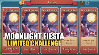 Lords mobile Upcoming Event Moonlight Fiesta With Limited Challenge amp More [upl. by Amor]