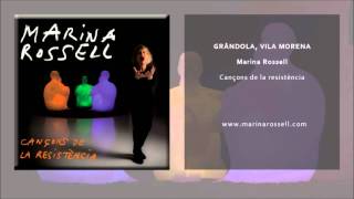 Marina Rossell  Grândola vila morena amb Enric Montefusco Single Oficial [upl. by Hseham]