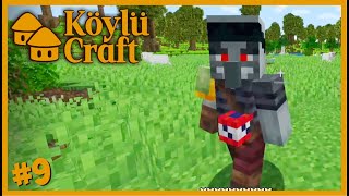 TNTli PİLLAGER MI 👀  ASKER KÖYLÜLERLE RAİD  Modlu Survival 116  KöylüCraft 9 [upl. by Andrus]