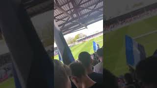 Chorley v Stockport County fans  Pre game 1 [upl. by Ycart365]