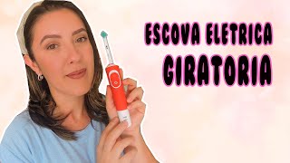 Escova de dente ORAL B Giratoria [upl. by Sixele532]