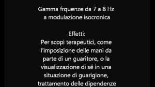 Gamma frequenze 78 Hz isocroniche  Guarigione liberazione [upl. by Ellinad]