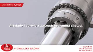 Mobilny serwis hydrauliczny elementy hydrauliczne Gaj Mały RadTrans Radomski Mariusz [upl. by Gibbons48]