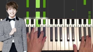 BTS 방탄소년단  Jamais Vu Piano Tutorial Lesson [upl. by Einaffit]