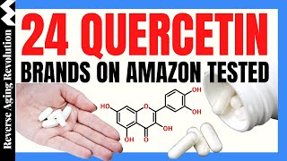 24 QUERCETIN BRANDS On Amazon Tested ONLY 3 Meet The Label Claims  NOW Test Report Quick Summary [upl. by Avictor974]