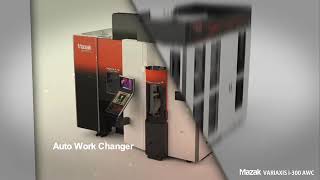 Mazak VARIAXIS i300 AWC [upl. by Llewkcor]