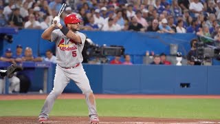 Albert Pujols Slow Motion Home Run Baseball Swing Hitting Mechanics Video Instruction Highlight Clip [upl. by Orecul]