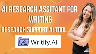 AI Research Assistant for Writing  Research support AI Tool  Writify AI  AI for Research AI Tool [upl. by Sigler301]