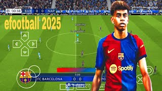 efootball 2025 PPSSPP Offline Android PS5 Camera [upl. by Ellednahs]