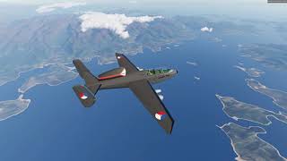 Patrolling the coast with my new attackertrainer in Flyout [upl. by Simpkins]