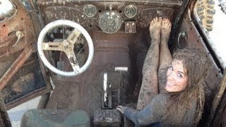 Rat Rod 4x4 video 3 Mud Pit [upl. by Yentyrb]