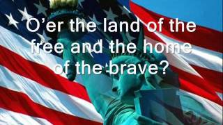 USA National Anthem with lyrics by Jaimina Johnston [upl. by Nylac]