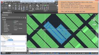 Import a Shapefile Edit amp export as Shapefile AutoCAD  Spatial Manager™ Blog [upl. by Enilecram]