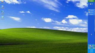 Windows XP Tips  How to Move the Windows Task Bar [upl. by Bald111]