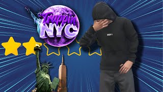 New York Server Review Trappin NYC GTA RP [upl. by Eednac]