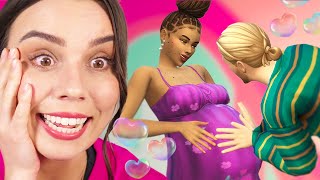 Playing The Sims 4 Growing Together part 1 [upl. by Eniawtna]