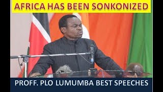 BEST OF PLO LUMUMBA SPEECHES  quotBLOOD OF ETHNICITY IS THICKER THAN THAT OF CHRISTquot [upl. by Kazimir475]