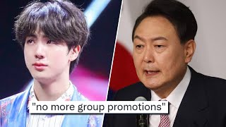 Jins TEARFUL WORDS As Military DAY CONFIRMED amp BTS BREAKS For Years Says quotBTS Brand Is Overquot [upl. by Yoho]